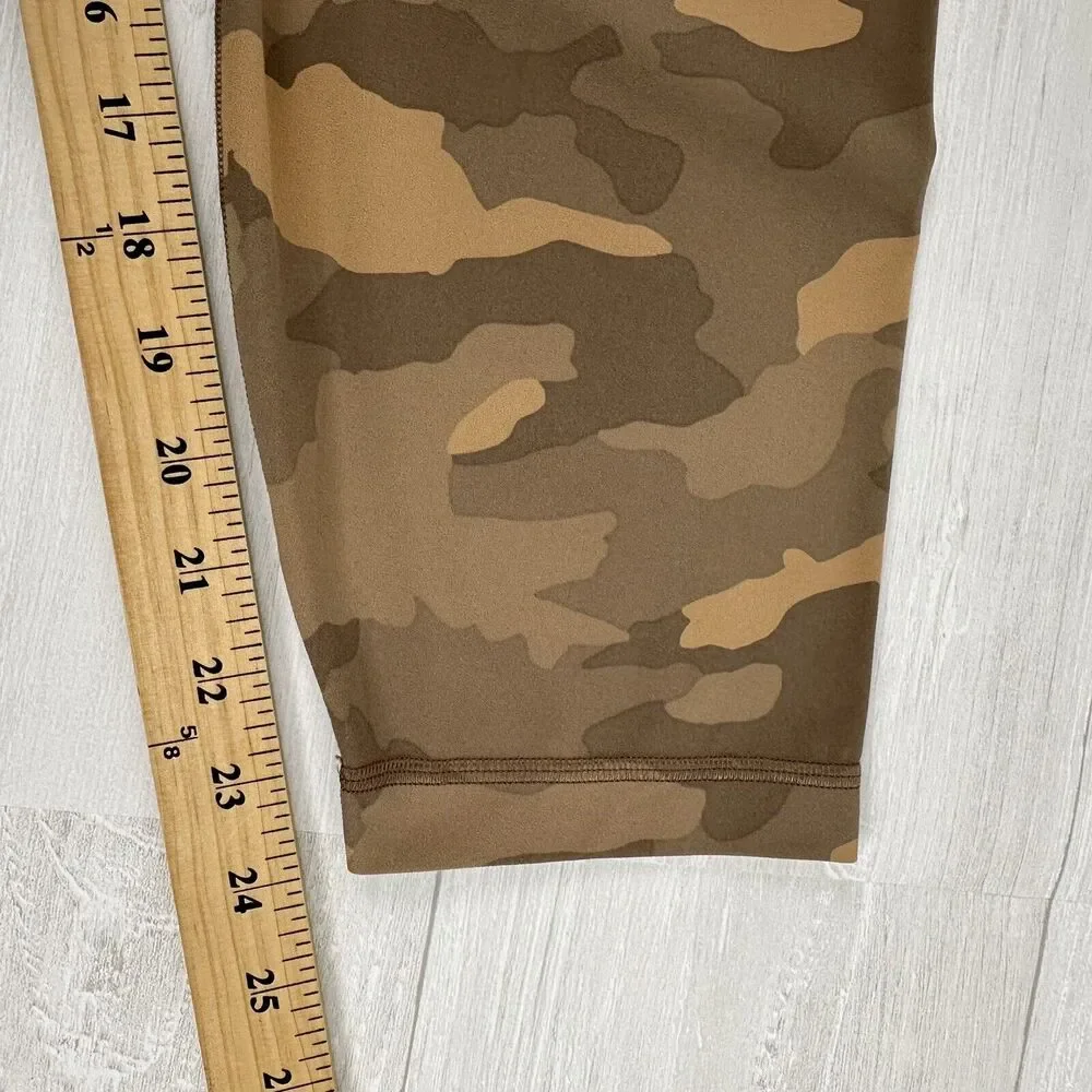Lululemon Align High-Rise Pant Legging Size 20‎ Heritage 365 Camo Beige Athletic